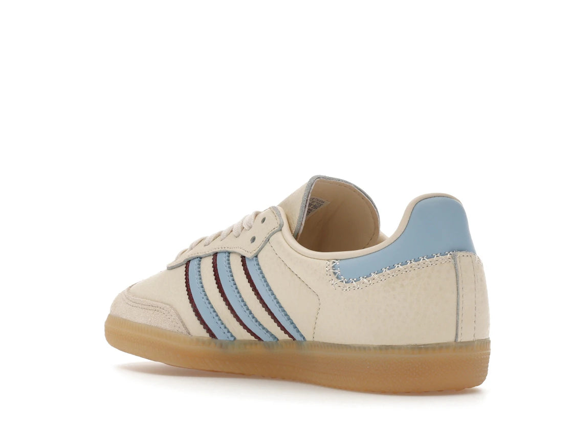 adidas Samba OG Wonder White Clear Sky Shadow Red - vue secondaire B