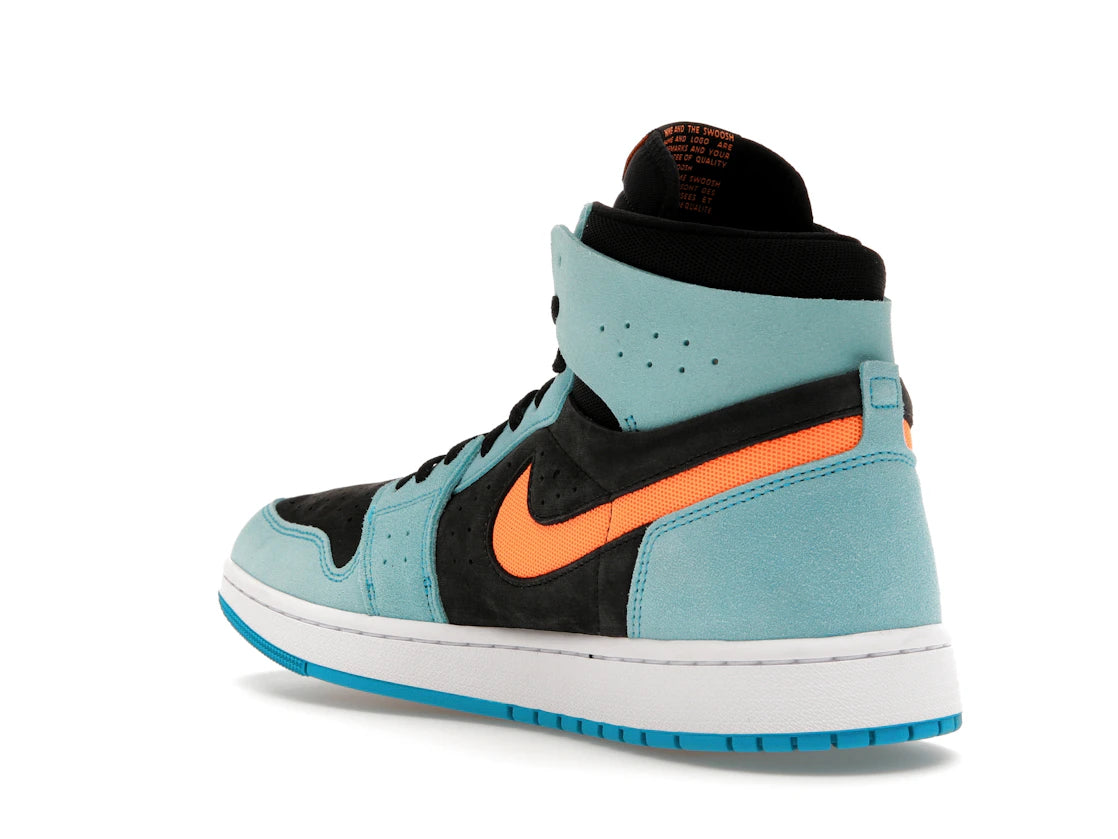 Jordan 1 Zoom CMFT 2 Bleached Aqua Bright Citrus - vue secondaire B