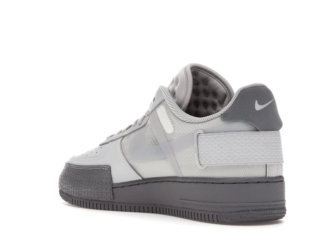 Nike Air Force 1 Type Grey Fog - vue secondaire B