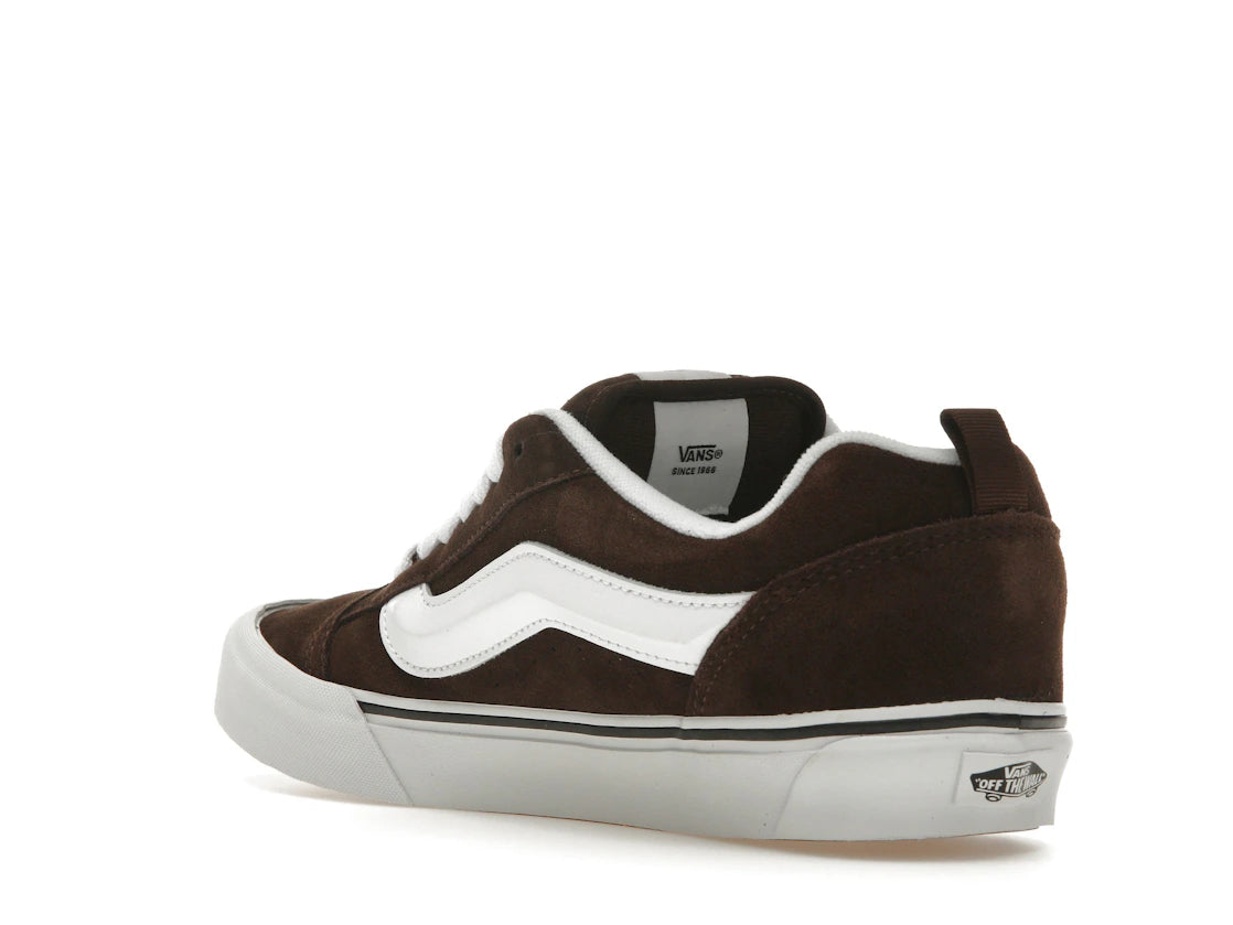 Vans Knu Skool Brown White - vue secondaire B