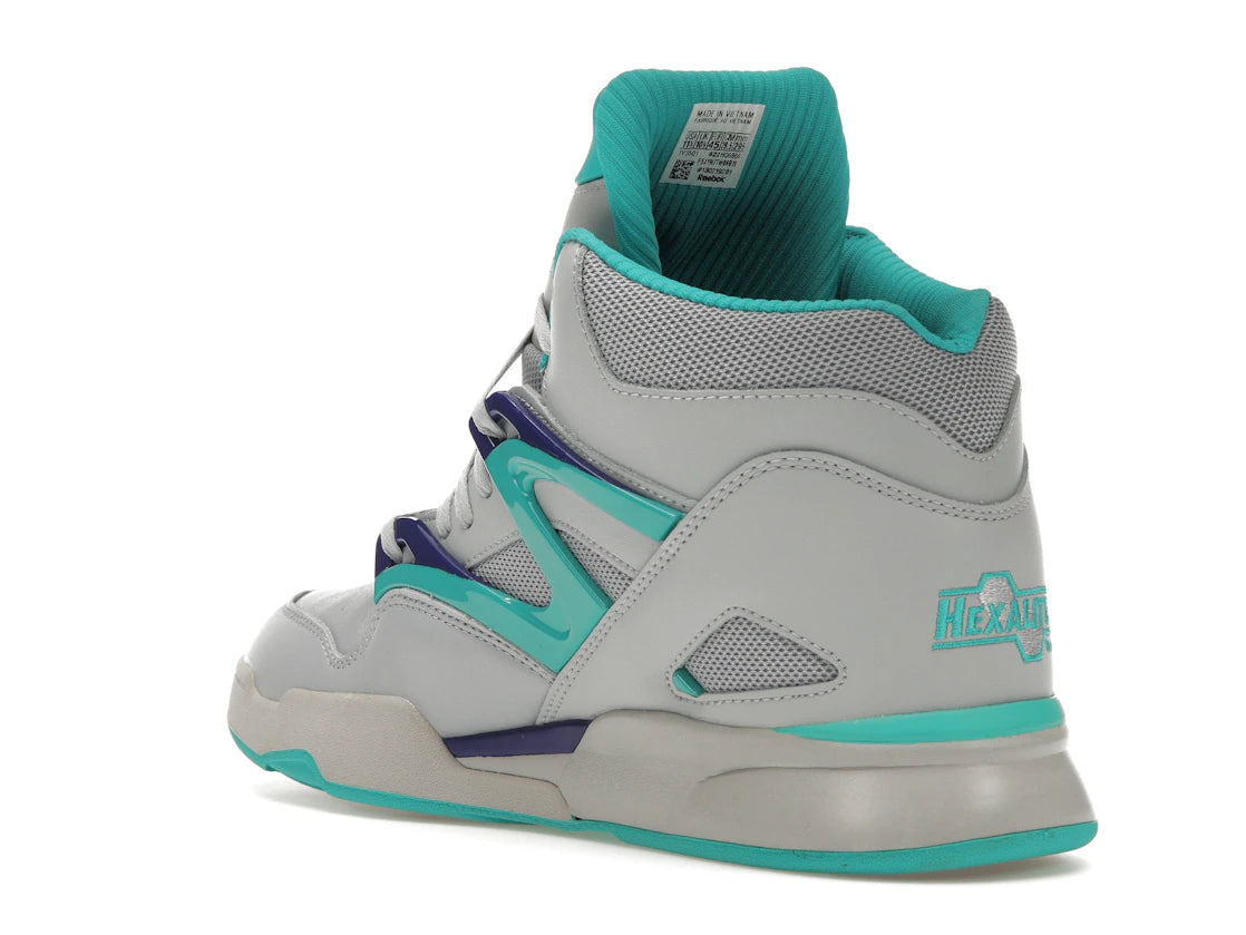 Reebok Pump Omni Zone II Bold Purple Classic Teal Cold Grey - vue secondaire B