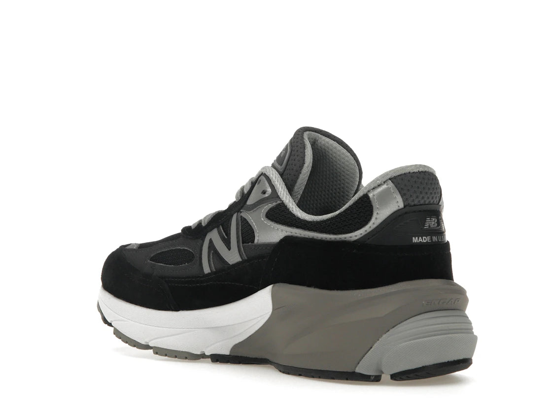 New Balance 990v6 MiUSA Black Grey White (Women's) - vue secondaire B