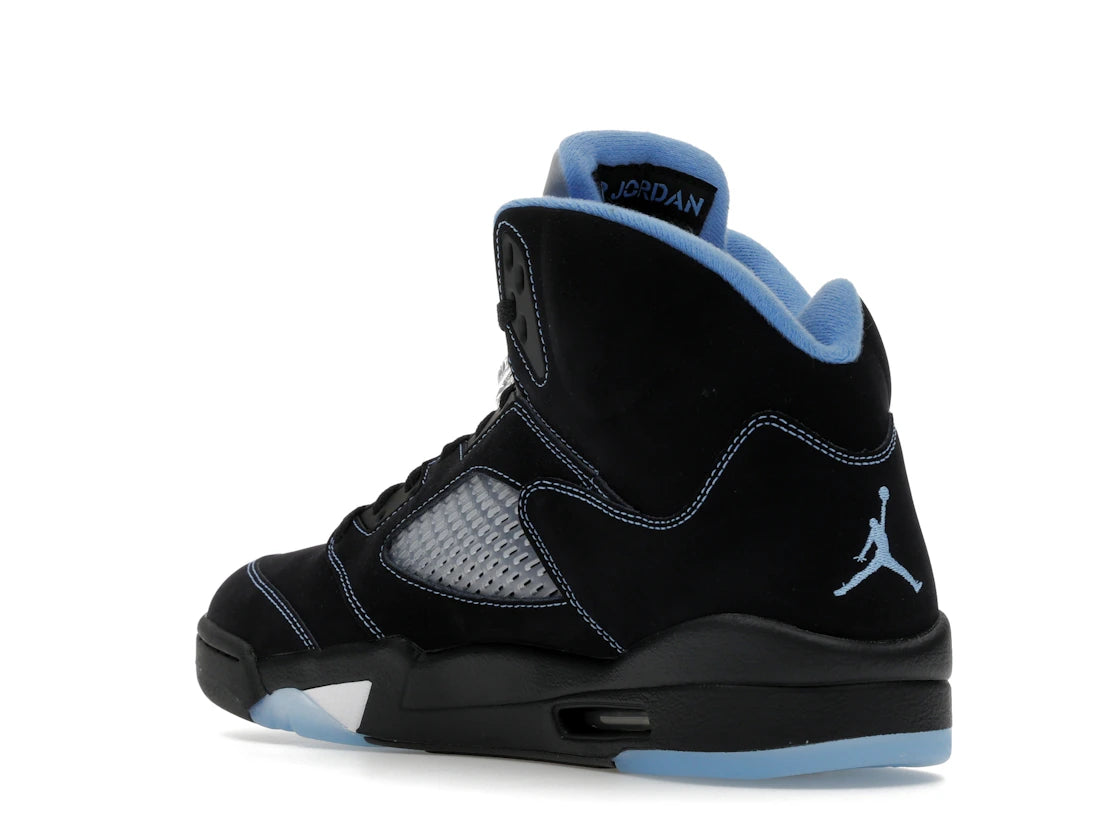 Jordan 5 Retro Black University Blue (2026) - vue secondaire B