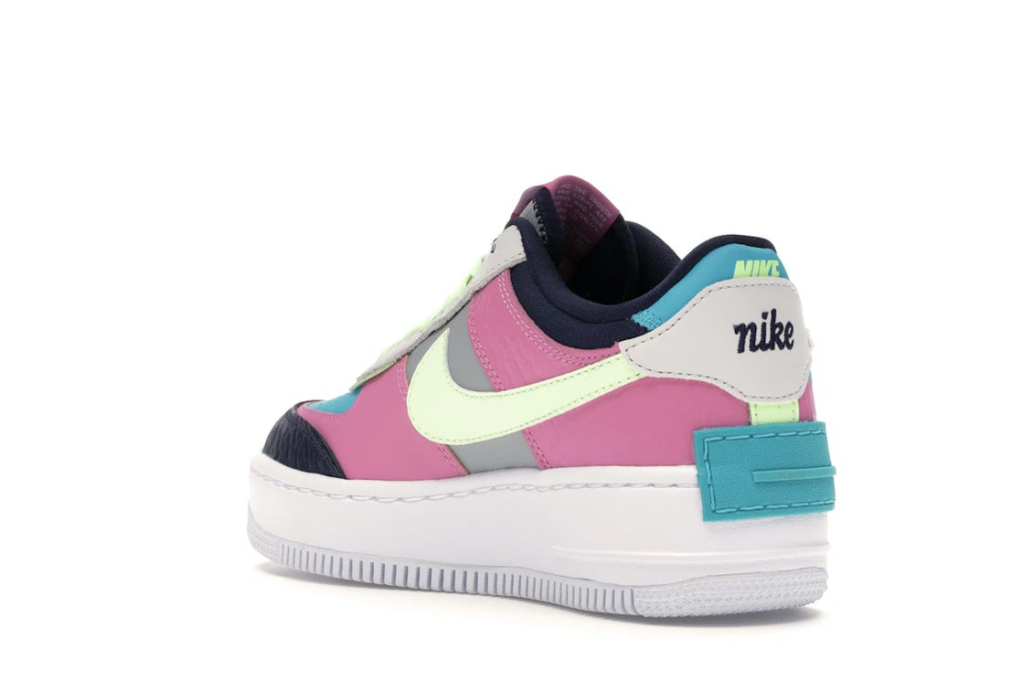 Nike Air Force 1 Low Shadow Barely Volt Oracle Aqua (Women's) - vue secondaire B