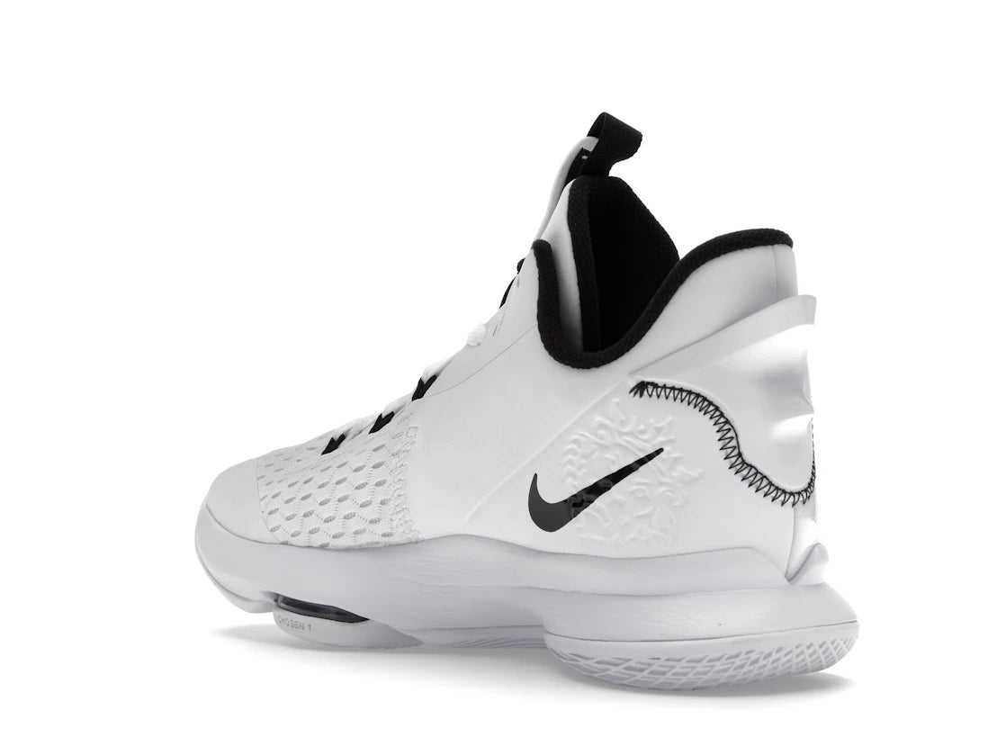 Nike LeBron Witness 5 White Black - vue secondaire B