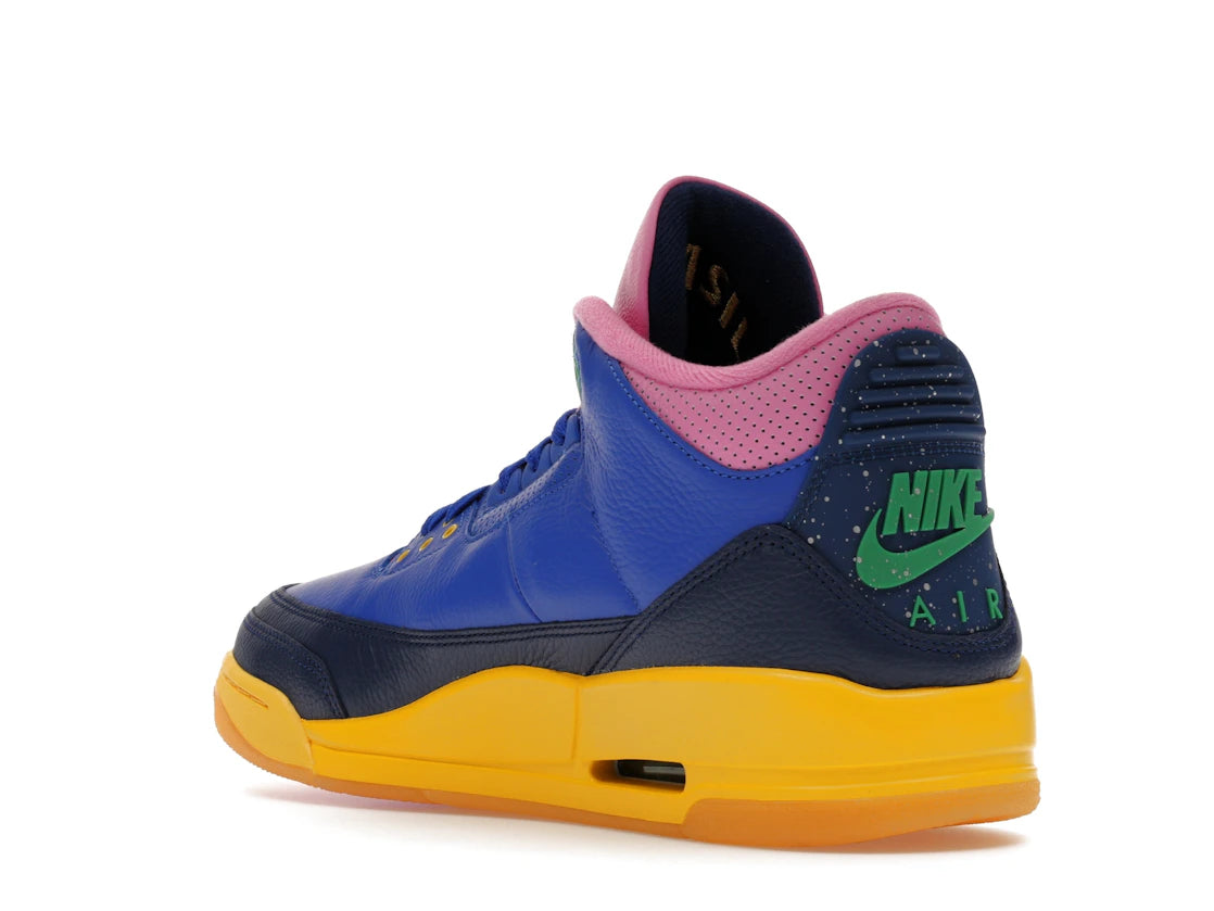 Jordan 3 Retro Brazil - vue secondaire B