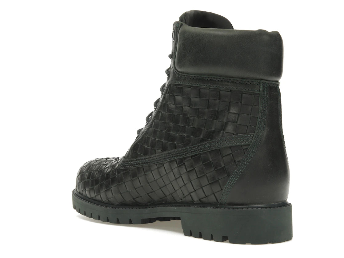 Timberland 6" Premium Boot Woven Dark Green - vue secondaire B