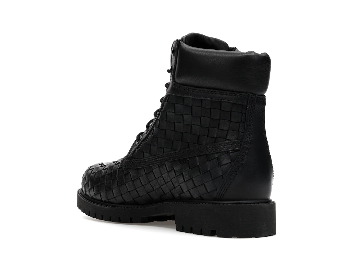 Timberland 6" Premium Boot Woven Black - vue secondaire B
