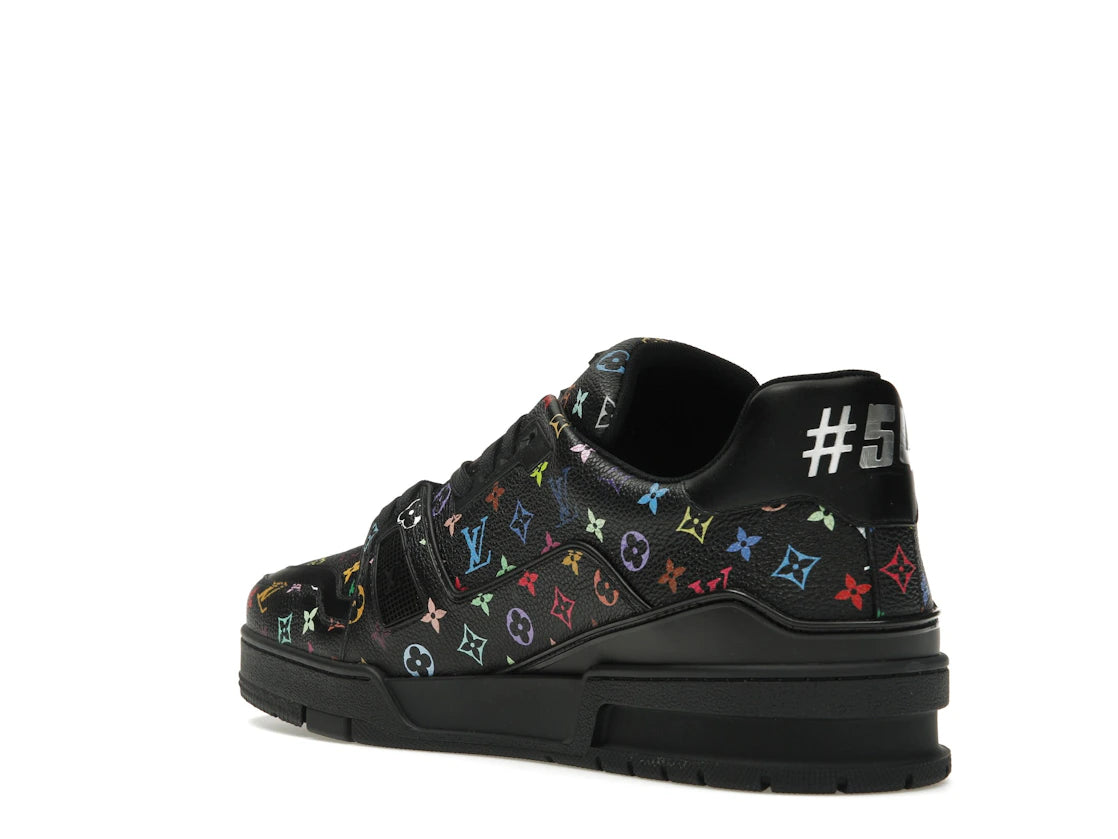 Louis Vuitton LV Trainer Takashi Murakami Black (Women's) - vue secondaire B