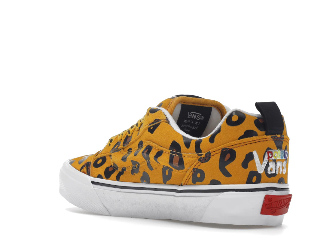 Vans Vault UA Knu-Skool VR3 LX Imran Potato Leopard Golden Glow - vue secondaire B