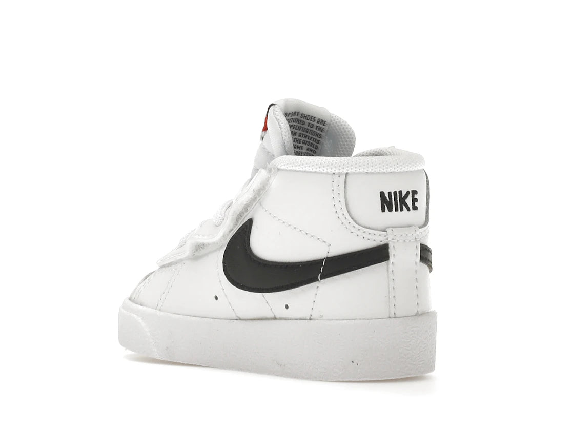 Nike Blazer Mid 77 White Black (TD) - vue secondaire B
