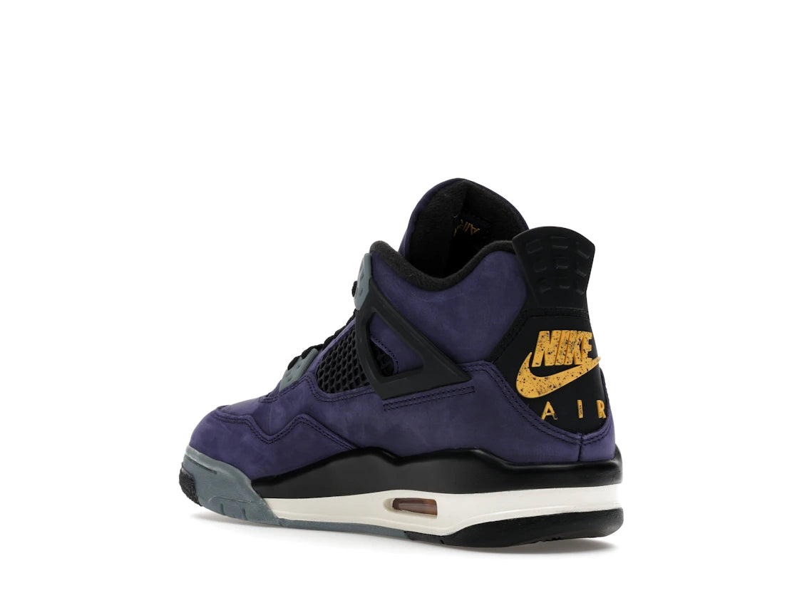 Jordan 4 Retro Lakers (GS) - vue secondaire B