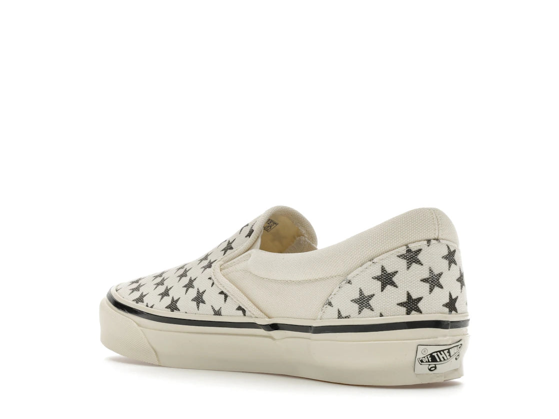 Vans Premium Classic Slip-On Stars Marshmallow Black - vue secondaire B