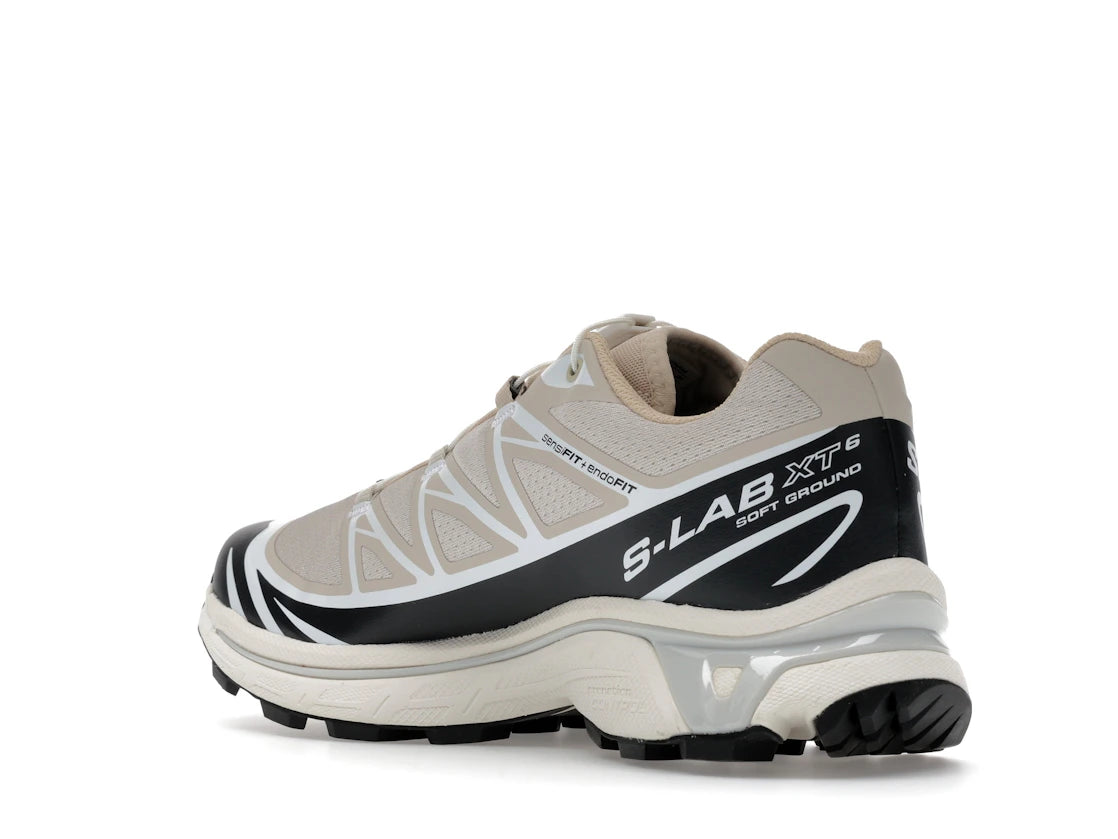 Salomon XT-6 Rainy Day Black White - vue secondaire B