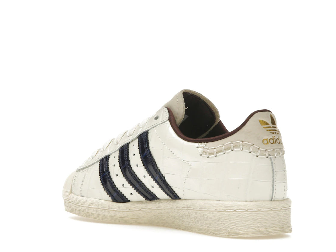 adidas Superstar Wales Bonner White Croc - vue secondaire B