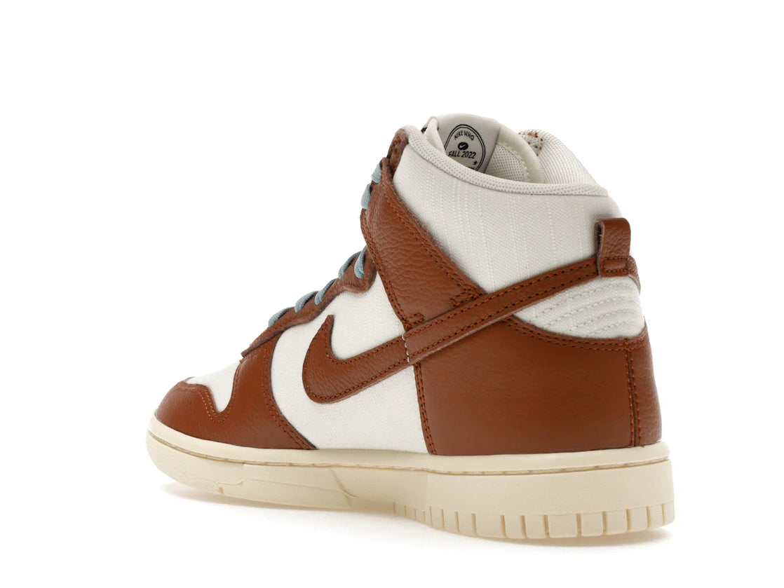 Nike Dunk High PRM Vintage Pecan Sail - vue secondaire B