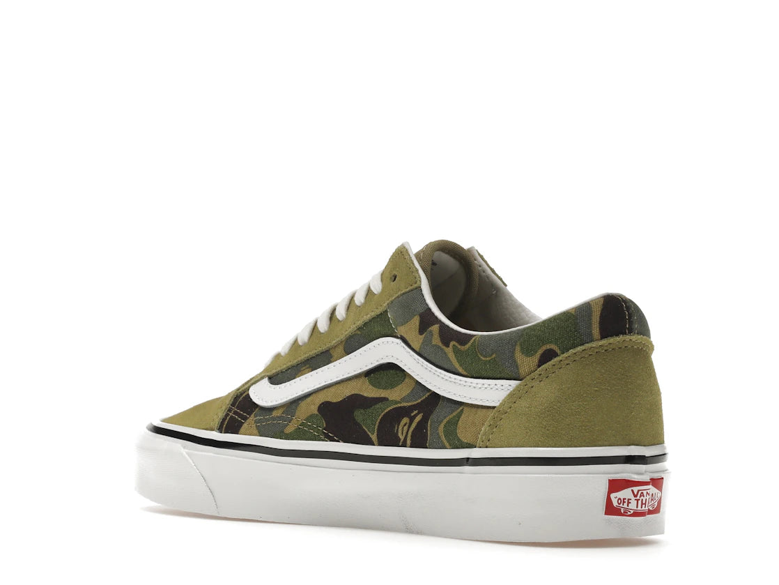Vans Old Skool 36 DX Bape Green ABC Camo - vue secondaire B