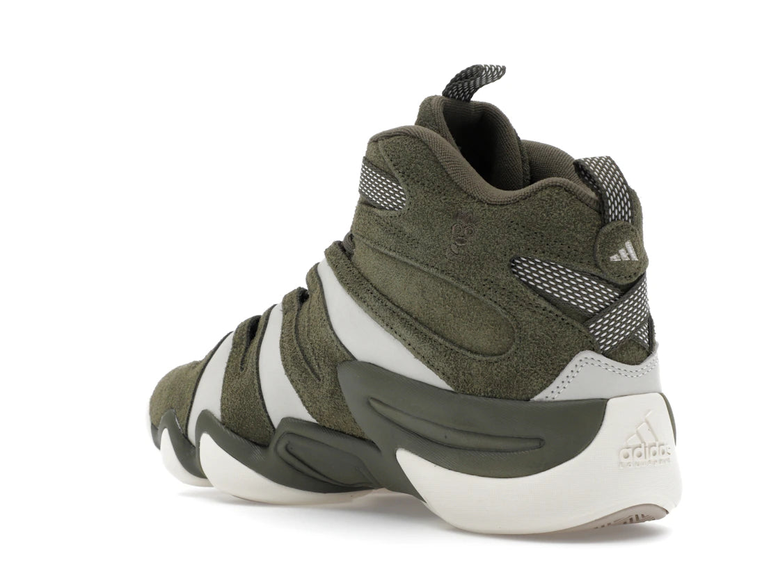 adidas Crazy 8 Olive Strata Off White Core White - vue secondaire B