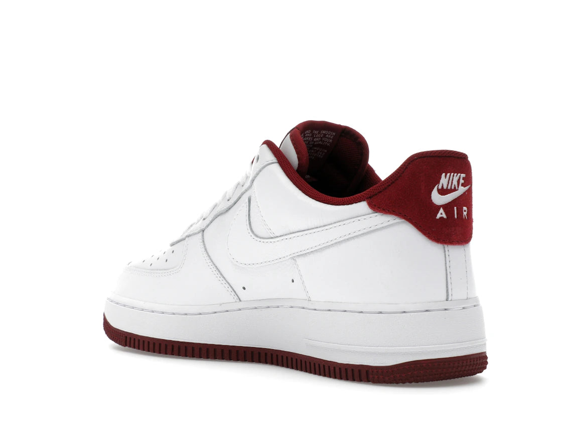Nike Air Force 1 Low '07 LV8 White Team Red - vue secondaire B