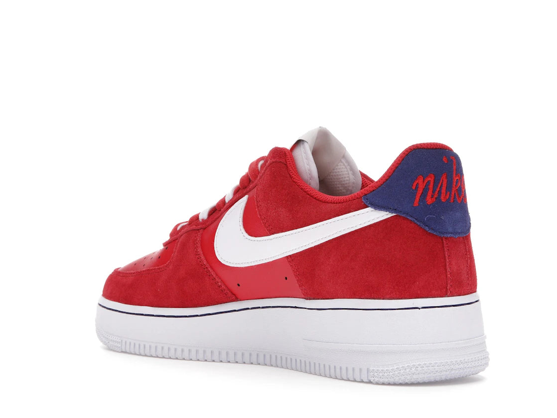 Nike Air Force 1 Low First Use University Red - vue secondaire B