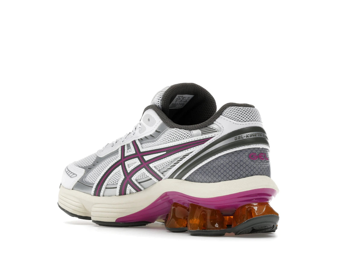 ASICS Gel-Kinetic Fluent White Truffle Grey - vue secondaire B