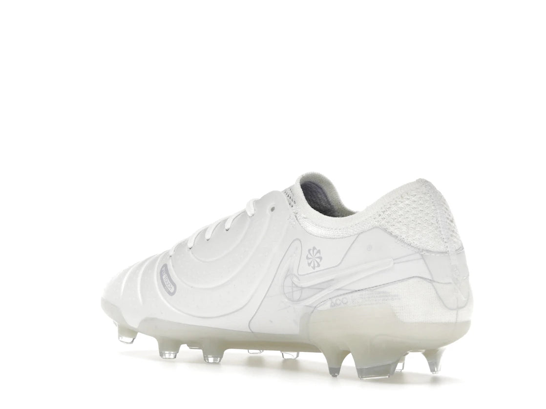 Nike Tiempo Legend 10 Elite FG Triple White - vue secondaire B