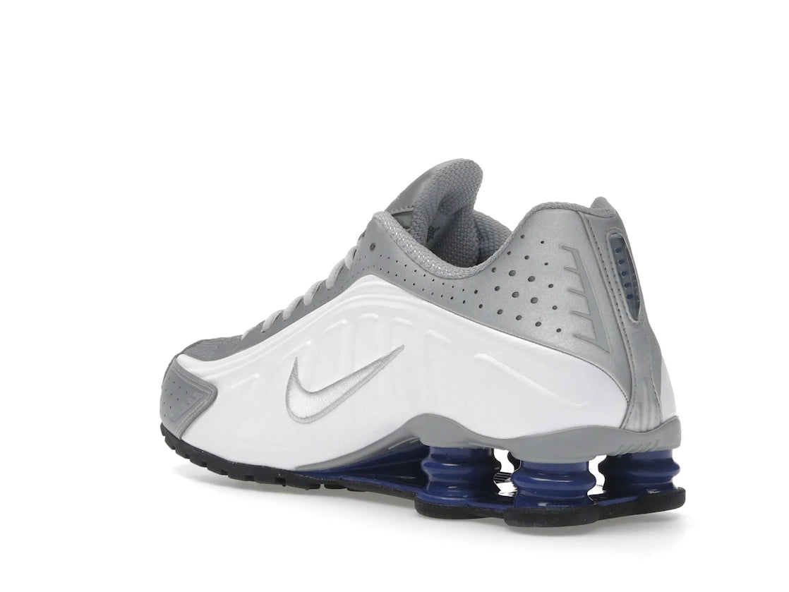 Nike Shox R4 Metallic Silver Deep Royal Blue - vue secondaire B