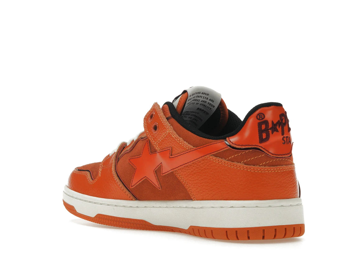 A Bathing Ape Bape SK8 Sta Orange Brown - vue secondaire B