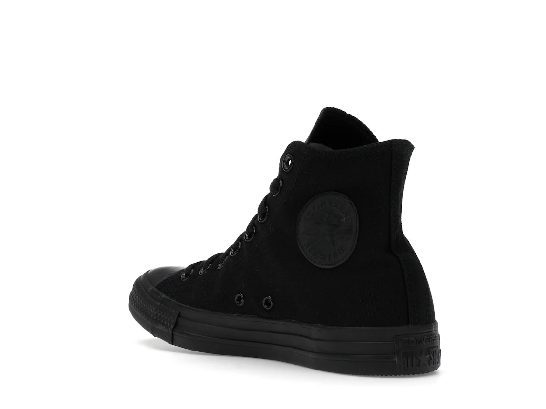Converse Chuck Taylor All Star Hi Black Monochrome - vue secondaire B