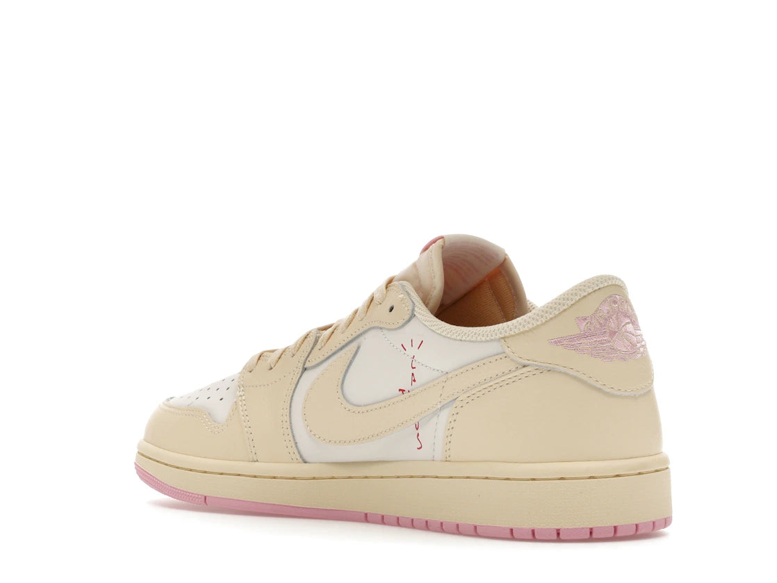 Jordan 1 Retro Low OG SP Travis Scott Shy Pink - vue secondaire B