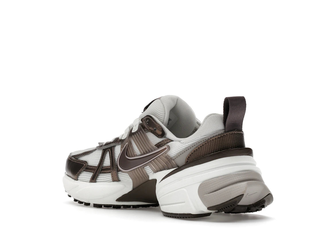 Nike V2K Run Mink Brown Summit White College Grey Ironstone (Women's) - vue secondaire B