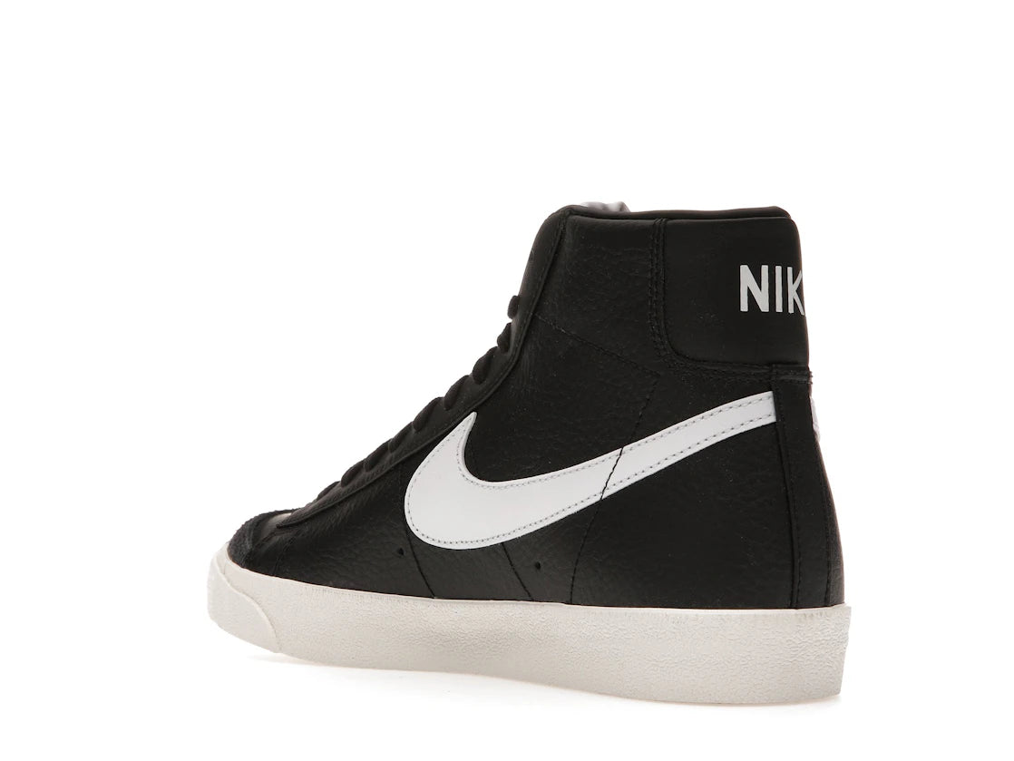 Nike Blazer Mid 77 Vintage Black Sail - vue secondaire B