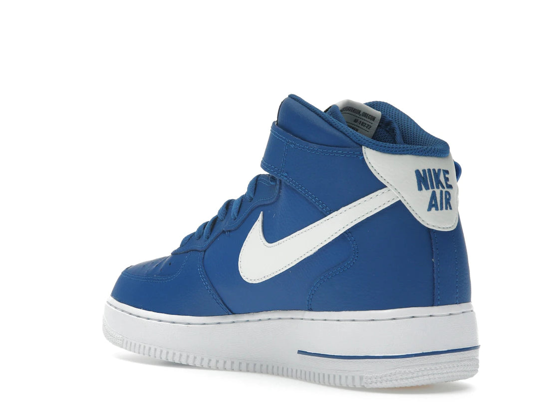Nike Air Force 1 Mid '07 LV8 40th Anniversary Blue Jay - vue secondaire B