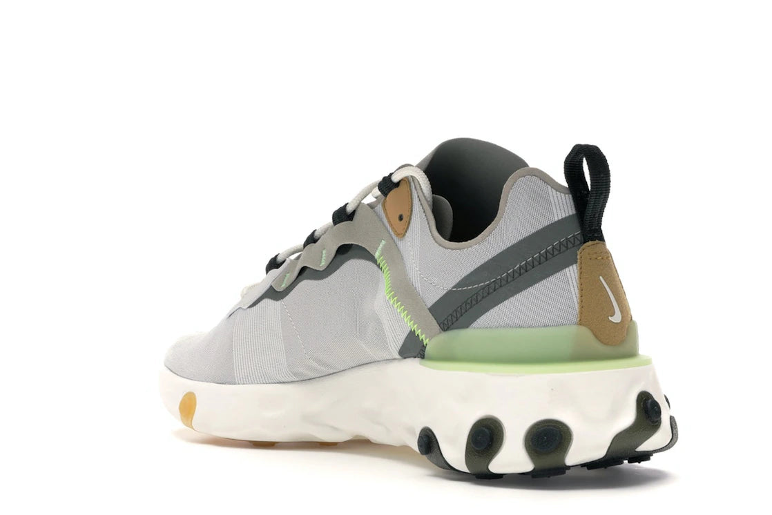 Nike React Element 55 Spruce Volt - vue secondaire B