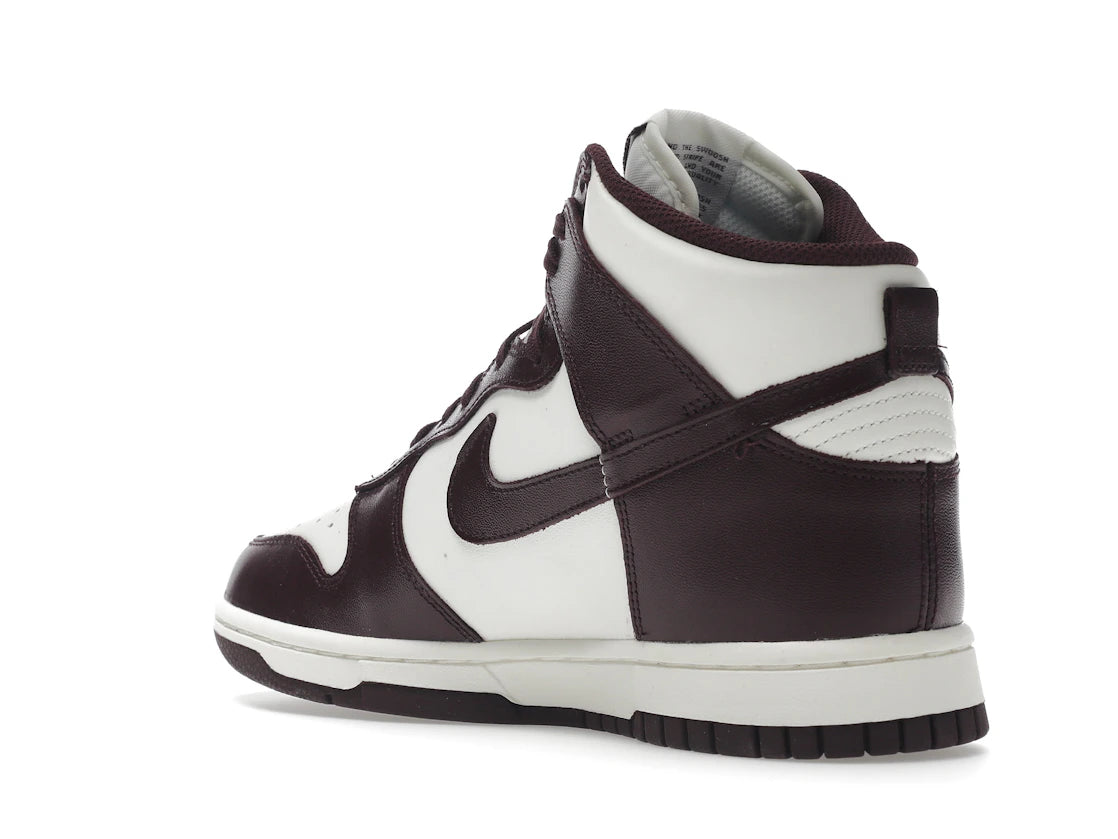 Nike Dunk High Burgundy Crush (Women's) - vue secondaire B