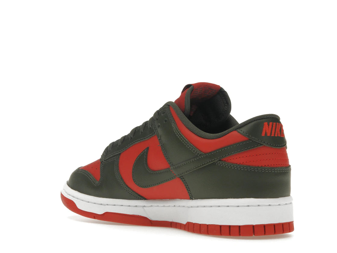 Nike Dunk Low Mystic Red Cargo Khaki - vue secondaire B