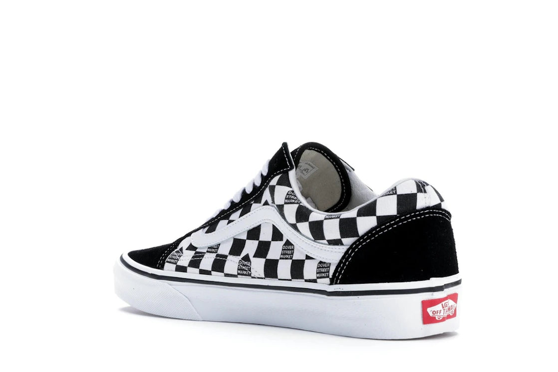 Vans Old Skool DSM Checkerboard Black White - vue secondaire B