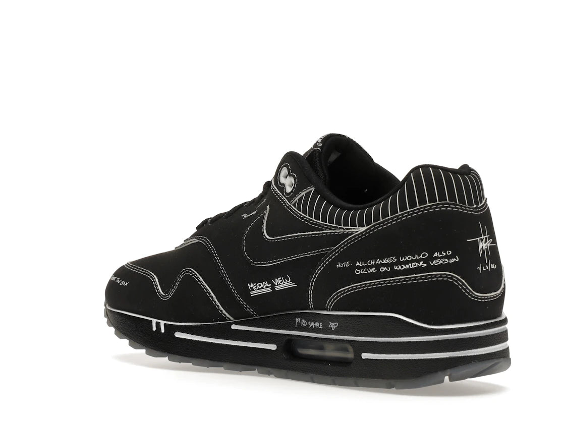 Nike Air Max 1 Tinker Sketch to Shelf Black - vue secondaire B