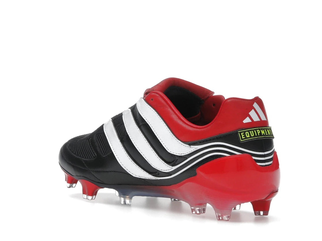 adidas Predator Precision FG Black White Collegiate Red Made in Germany - vue secondaire B