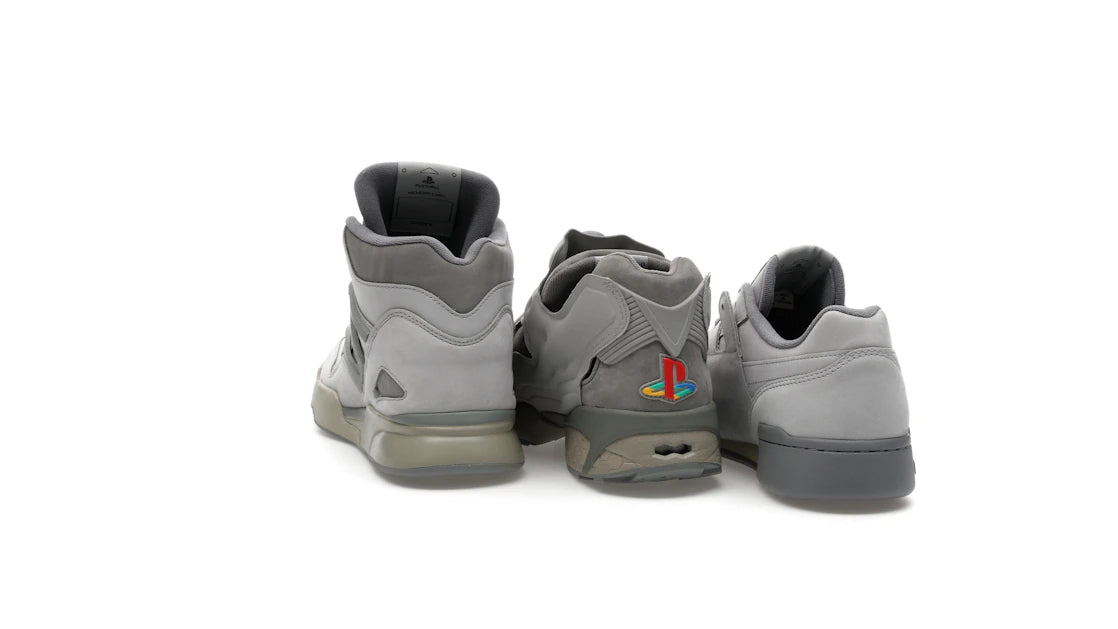 Reebok Workout Plus, Reebok Pump Omni Zone II & Reebok Instapump Fury 94 PlayStation 30th Anniversary Stacking Box - vue secondaire B