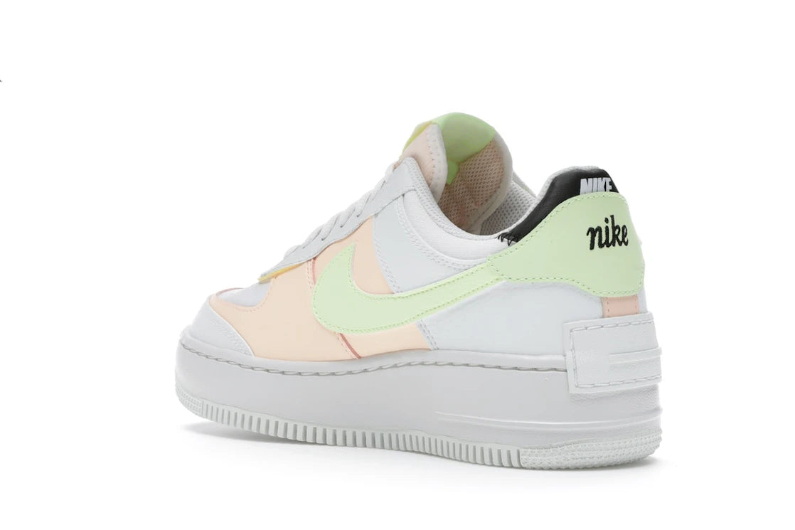 Nike Air Force 1 Low Shadow Summit White Barely Volt Crimson Tint (Women's) - vue secondaire B