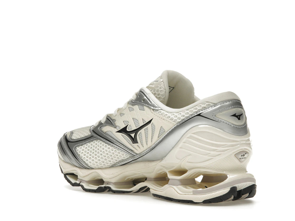 Mizuno Wave Prophecy LS Pristine Black Silver - vue secondaire B