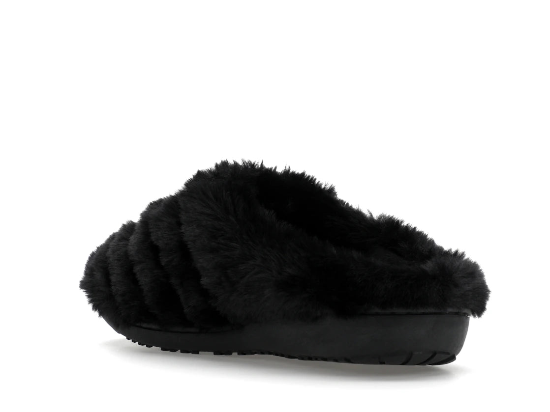 A Bathing Ape Ape Head Puffer Sandals Subu Black - vue secondaire B