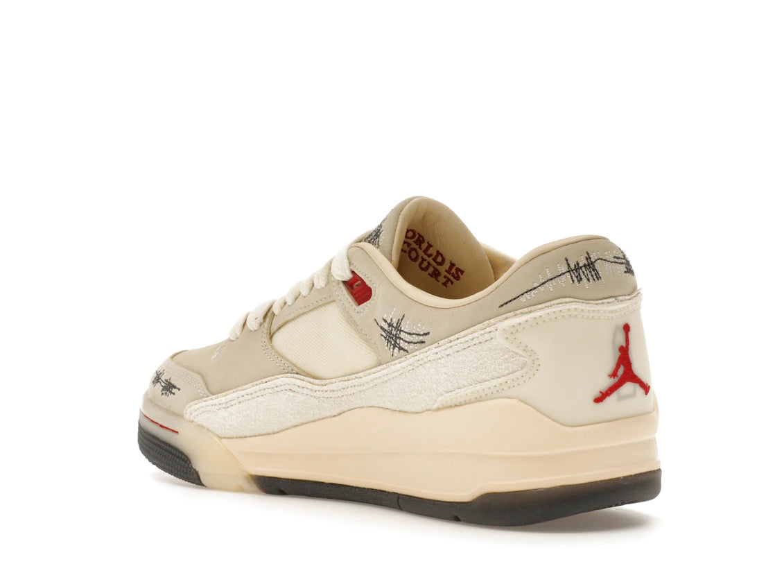 Jordan Flight Court Who Decides War Coconut Milk (Women's) - vue secondaire B
