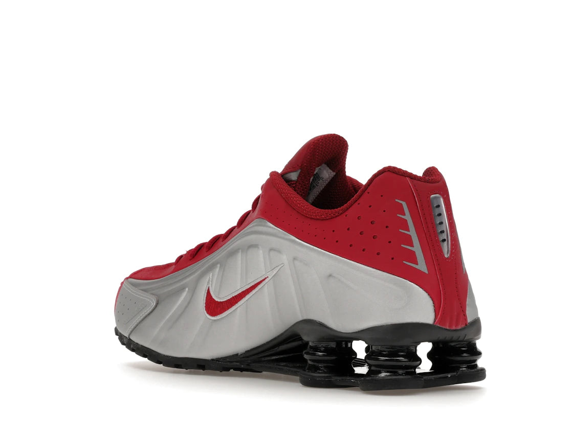 Nike Shox R4 Metallic Silver Black Crimson - vue secondaire B