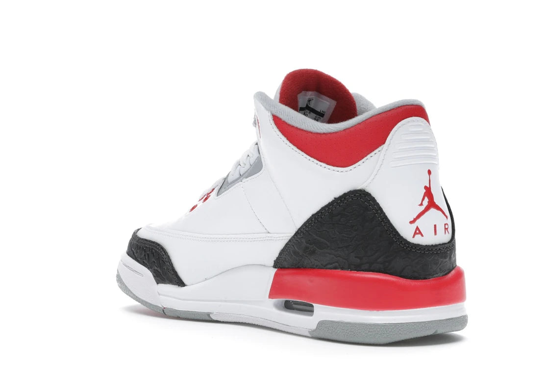 Jordan 3 Retro Fire Red (2013) (GS) - vue secondaire B