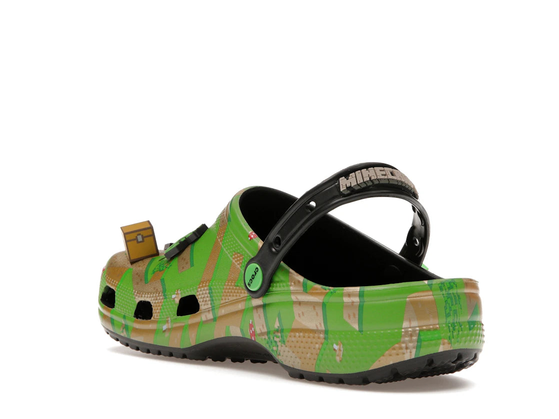 Crocs Elevated Clog Minecraft Grass Block - vue secondaire B