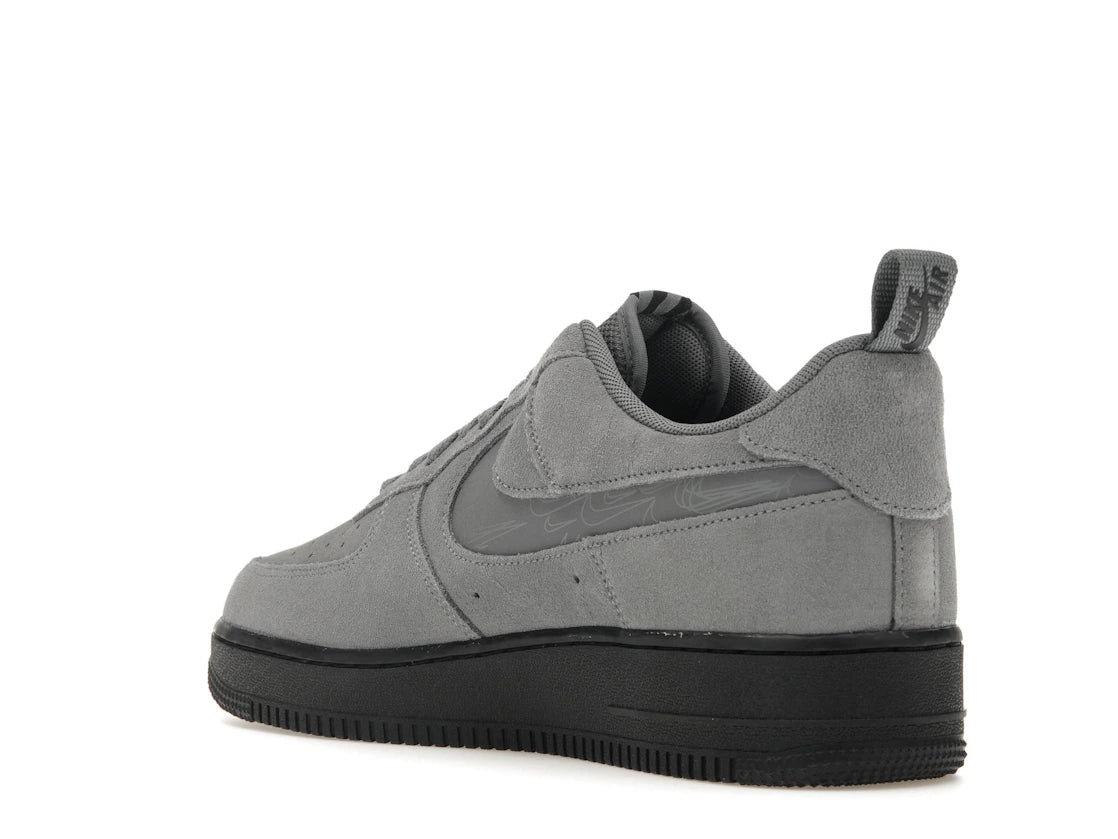 Nike Air Force 1 Low '07 LV8 Reflective Swoosh Cool Grey - vue secondaire B