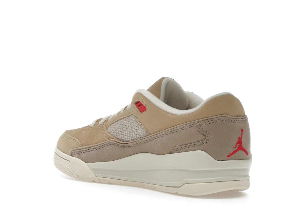 Jordan Flight Court Mushroom Desert Camo Fossil Fire Red - vue secondaire B