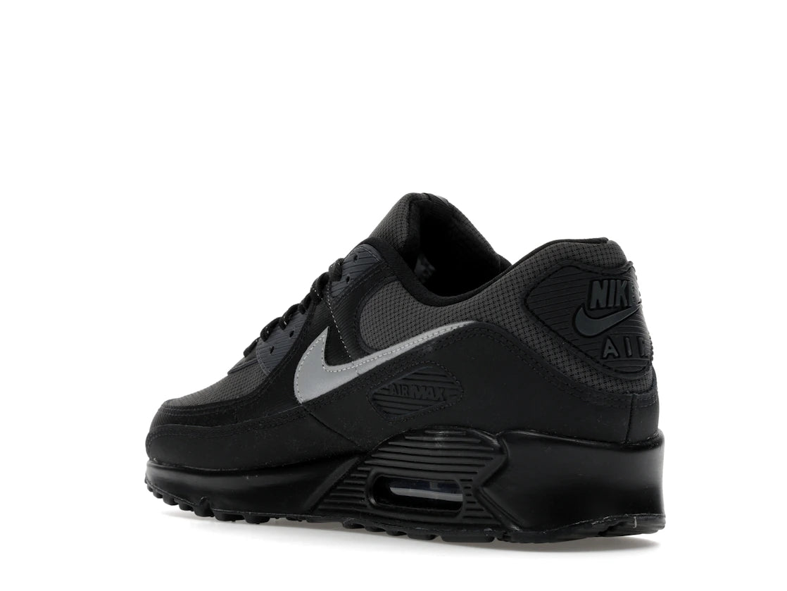 Nike Air Max 90 Black Reflective Silver - vue secondaire B
